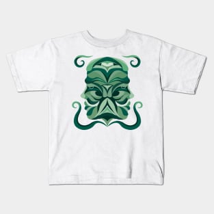 Gemini Zodiac Sign - Green Kids T-Shirt